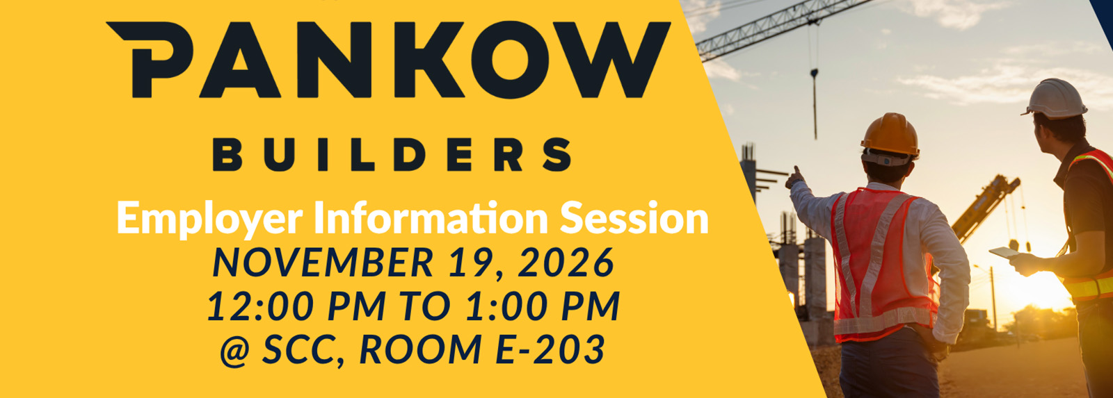 Pankow Builder Information Session