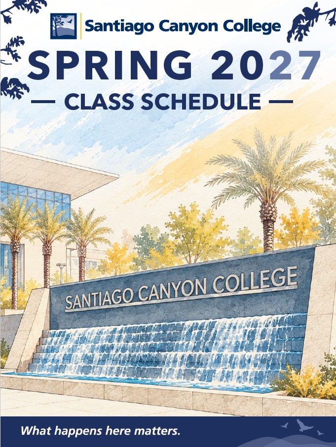 Spring 2027 Schedule Cover