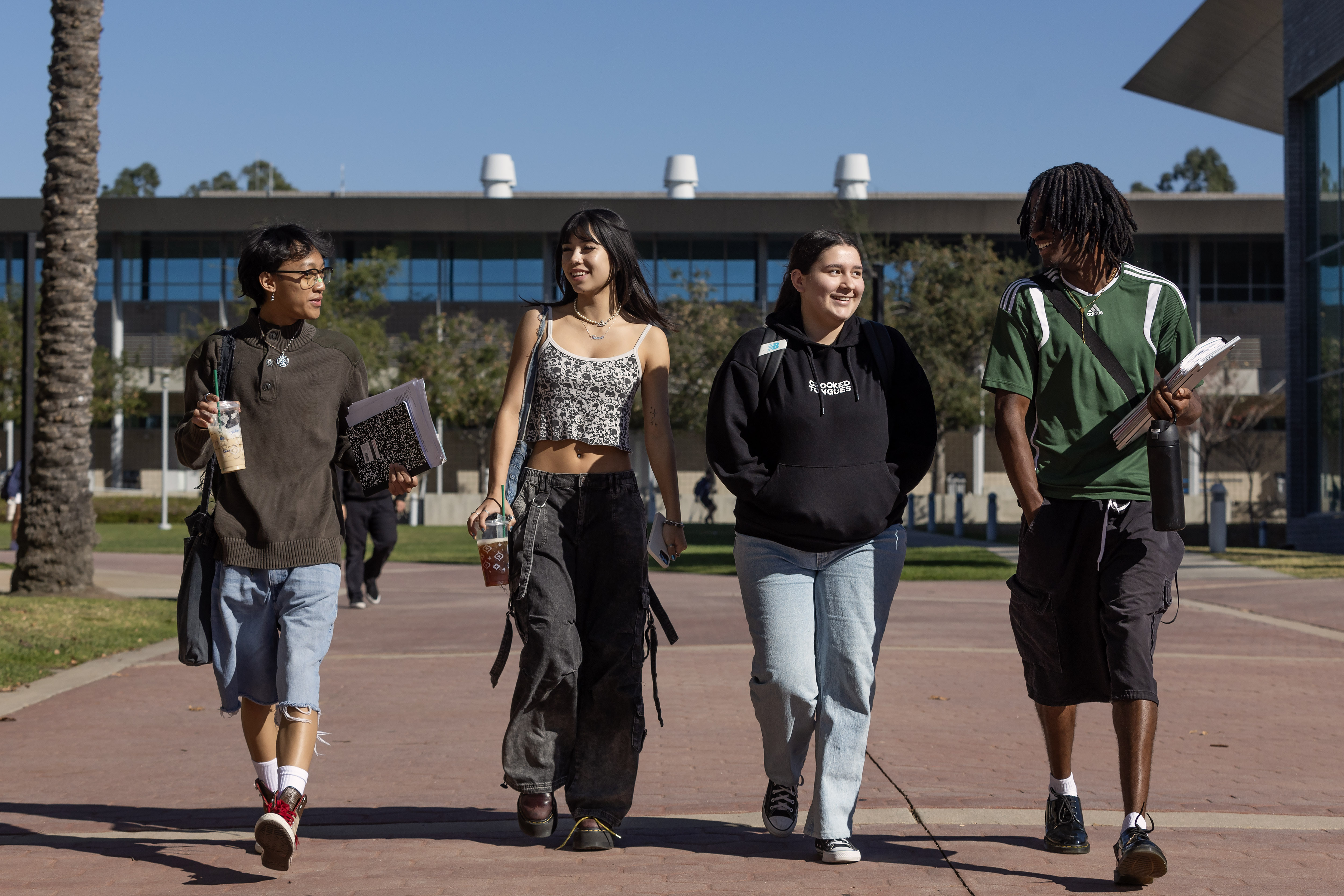 SCC students on campus